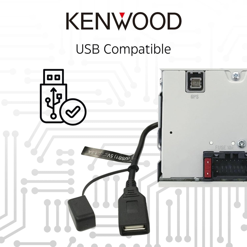Kenwood DMX7709S SiriusXM-ready refurbished multimedia receiver – product image 6