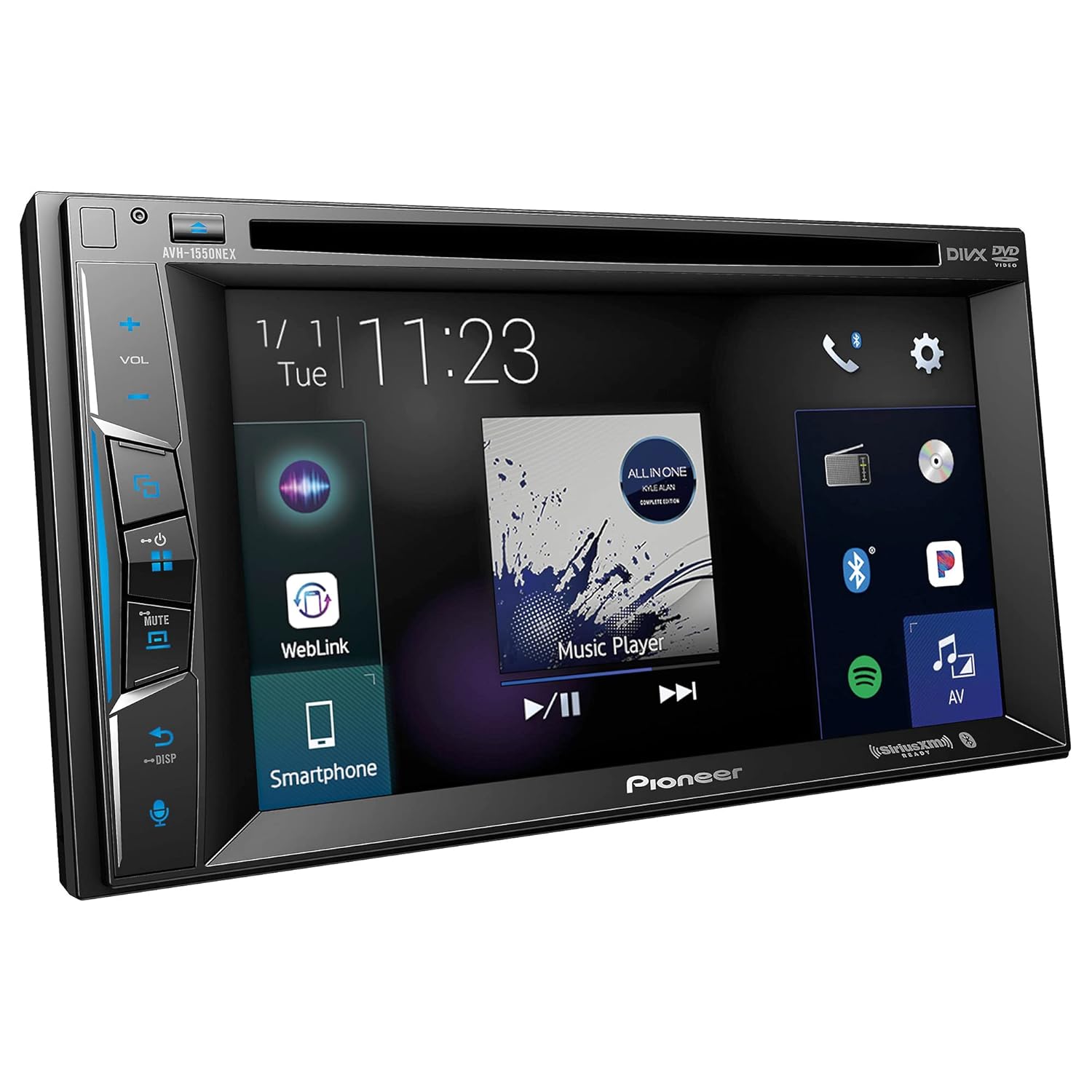 Pioneer AVH-1550NEX 6.2-inch SiriusXM-ready refurbished DVD receiver – product image 2